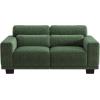 imageAMADA HOMEFURNISHING 40quot Living Room ChairsReading ChairAccent ChairSmall Sofa Couch for BedroomOversize MidCentury Armchair with Deep Seat Comfy Sofa CouchWhiteFlax Green