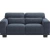 imageAMADA HOMEFURNISHING 40quot Living Room ChairsReading ChairAccent ChairSmall Sofa Couch for BedroomOversize MidCentury Armchair with Deep Seat Comfy Sofa CouchWhiteLinen Blue
