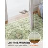 imageAMADA HOMEFURNISHING 8x10 Area Rug Washable LowProfile Large Area Rug with NonSlip Backing ampamp Durable Edge Binding Vintage Large Rugs for Living Room BedroomGreen