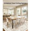 imageAMADA HOMEFURNISHING 8x10 Area Rug Washable LowProfile Large Area Rug with NonSlip Backing ampamp Durable Edge Binding Vintage Large Rugs for Living Room BedroomBeige
