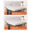 imageAMADA HOMEFURNISHING Adjustable Bed Frame Metal Twin XL Adjustable Bed Base with 4 USB Ports Head ampamp Foot Incline Supports up to 750 lbs Electric Bed Frame with 4 Height Options MSBFTXL031Split King