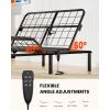 imageAMADA HOMEFURNISHING Adjustable Bed Frame Metal Twin XL Adjustable Bed Base with 4 USB Ports Head ampamp Foot Incline Supports up to 750 lbs Electric Bed Frame with 4 Height Options MSBFTXL031Queen