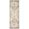 imageAMADA HOMEFURNISHING Runner Rug 26x8 Washable Runner Rugs AntiSlip with Durable Edge Binding Vintage Floral Soft Rug for Living Room Hallway Kitchen and Home OfficeYellow