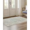 imageAMADA HOMEFURNISHING Runner Rug 26x8 Washable Runner Rugs AntiSlip with Durable Edge Binding Vintage Floral Soft Rug for Living Room Hallway Kitchen and Home OfficePink