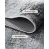 imageAMADA HOMEFURNISHING Washable Entry Rug2x3 Modern Abstract Rug with Short Pile and NonSlip Backing Small Rug with Abstract Pattern for Entryway Kitchen and Living Room GreyLight Grey