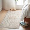 imageAmada 8x10 Area Rugs NonSlip Washable Rug with Low Profile Durable Bound Edge Soft Large Vintage Rug for Living Room Bedroom Dinning Room Home OfficeBeige