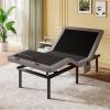 imageAmada Queen Size Adjustable Bed Frame with Massage ZeroClearance and Zero Gravity Mode Electric Bed with Head and Foot Incline 4 USB Ports and Wireless Remote Easy AssemblyTwin XL