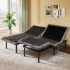 imageAmada Queen Size Adjustable Bed Frame with Massage ZeroClearance and Zero Gravity Mode Electric Bed with Head and Foot Incline 4 USB Ports and Wireless Remote Easy AssemblySplit King