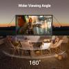 imageProjector Screen with Stand 100 Inch Portable Outdoor Projector Screen 169 for 4K HD Projectors Thick WrinkleFree Movie Screen with Storage Bag for Indoor Outdoor Home Theater Backyard Movie Night