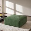 imageAmada Sectional Couch OttomansCorduroy Cloud CouchesUpholstered Couches for Living Room Bedroom with OttomanNo Assembly Required1OttomanRetro Green