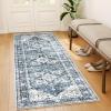 imageAMADA HOMEFURNISHING 2x6 and 5x7 Area Rugs Buying Together Washable Area Rug LowProfile Indoor Rug with NonSlip Backing ampamp Durable Edge Binding