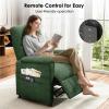 imageAmada Power Recliner Chair Chenille Electric Reclining Chair for Adults for Small Spaces with Remote ampamp Side Pockets Thick Seat Cushion for Living Room ampamp Bedroom Home Theater RVOlive Green
