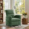 imageAmada Power Recliner Chair Chenille Electric Reclining Chair for Adults for Small Spaces with Remote ampamp Side Pockets Thick Seat Cushion for Living Room ampamp Bedroom Home Theater RVOlive Green