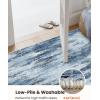 imageAMADA HOMEFURNISHING 5x7 Area Rugs for Living Room Modern Abstract Washable Rug Neutral Soft with NonSlip Backing ampamp Low Pile Kids Rug for Resistant Bedroom Nursery Home Office Dark BlueBlue