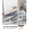 imageAMADA HOMEFURNISHING 5x7 Area Rugs for Living Room Modern Abstract Washable Rug Neutral Soft with NonSlip Backing ampamp Low Pile Kids Rug for Resistant Bedroom Nursery Home Office Dark BlueLight Grey
