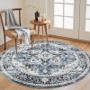 imageAMADA HOMEFURNISHING 5x7 and 4x4 Round Area Rugs Buying Together Soft Machine Washable StainResistant LowProfile Indoor Area Rugs with NonSlip Backing amp Durable Edge Binding