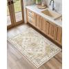 imageAMADA HOMEFURNISHING 8x10 and 2x3 Area Rugs Buying Together Soft Machine Washable StainResistant LowProfile Indoor Area Rugs with NonSlip Backing amp Durable Edge Binding