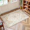 imageAMADA HOMEFURNISHING 8x10 and 2x4 Area Rugs Buying Together Soft Machine Washable StainResistant LowProfile Indoor Area Rugs with NonSlip Backing amp Durable Edge Binding