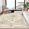 imageAMADA HOMEFURNISHING 8x10 and 5x7 Area Rugs Buying Together Soft Machine Washable StainResistant LowProfile Indoor Area Rugs with NonSlip Backing amp Durable Edge Binding