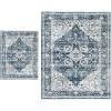 imageAMADA HOMEFURNISHING 5x7 and 10x14 Area Rugs Buying Together Soft Machine Washable StainResistant LowProfile Indoor Area Rugs with NonSlip Backing amp Durable Edge Binding