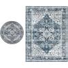 imageAMADA HOMEFURNISHING 9x12 and 4x4 Round Area Rugs Buying Together Soft Machine Washable StainResistant LowProfile Indoor Area Rugs with NonSlip Backing amp Durable Edge Binding
