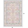 imageAMADA HOMEFURNISHING 8x10 Washable Area Rugs for Living Room NonSlip amp LowProfile Floral Large Area Rug with Durable Edge Binding Soft Rugs for Living Room Bedroom Dining RoomPink