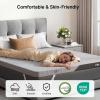 imageAMADA HOMEFURNISHING Dual Firmness Mattress Topper Queen 3 Inch SplitFirm Bed Topper with Soft amp Firm Zones Memory Foam Mattress Pad for Back Pain NonSlip amp Removable CoverFull