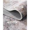 imageAMADA HOMEFURNISHING 9x12 Area Rugs for Living Room Modern Large Area Rugs with NonSlip Backing amp Low Pile Neutral Soft Washable Rug for Nursery Bedroom Dinning Room Playroom Navy BlueBrown