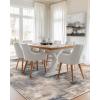 imageAMADA HOMEFURNISHING 9x12 Area Rugs for Living Room Modern Large Area Rugs with NonSlip Backing amp Low Pile Neutral Soft Washable Rug for Nursery Bedroom Dinning Room Playroom Navy BlueBrown