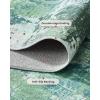imageAMADA HOMEFURNISHING 9x12 Area Rugs for Living Room Modern Large Area Rugs with NonSlip Backing amp Low Pile Neutral Soft Washable Rug for Nursery Bedroom Dinning Room Playroom Navy BlueGreen