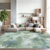imageAMADA HOMEFURNISHING 9x12 Area Rugs for Living Room Modern Large Area Rugs with NonSlip Backing amp Low Pile Neutral Soft Washable Rug for Nursery Bedroom Dinning Room Playroom Navy BlueGreen