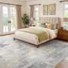 imageAMADA HOMEFURNISHING 9x12 Area Rugs for Living Room Modern Large Area Rugs with NonSlip Backing amp Low Pile Neutral Soft Washable Rug for Nursery Bedroom Dinning Room Playroom Navy BlueBeige