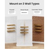 image:imageAMADA HOMEFURNISHING 354 L Floating Shelves Wall Shelves Set of 3 for BathroomLiving RoomBedroomKitchen Floating Shelves for Wall Decor with Invisible Brackets  AMFS45VRustic Brown