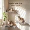 image:imageAMADA HOMEFURNISHING 354 L Floating Shelves Wall Shelves Set of 3 for BathroomLiving RoomBedroomKitchen Floating Shelves for Wall Decor with Invisible Brackets  AMFS45VGrey