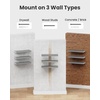 image:imageAMADA HOMEFURNISHING 354 L Floating Shelves Wall Shelves Set of 3 for BathroomLiving RoomBedroomKitchen Floating Shelves for Wall Decor with Invisible Brackets  AMFS45VGrey