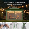 image:imageAmada 13x13 Pop Up Outdoor Gazebos on Clearance for Backyard amp Patio Furniture with Wheeled STONGo Cover Bag Carpa Pop Up Tent with Shelter Mosquito for Patio Lawn Garden1313ft GreenGreen 13x13ft