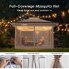 image:imageAmada 13x13 Pop Up Outdoor Gazebos on Clearance for Backyard amp Patio Furniture with Wheeled STONGo Cover Bag Carpa Pop Up Tent with Shelter Mosquito for Patio Lawn Garden1313ft GreenKhaki 13x13ft