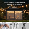 image:imageAmada 13x13 Pop Up Outdoor Gazebos on Clearance for Backyard amp Patio Furniture with Wheeled STONGo Cover Bag Carpa Pop Up Tent with Shelter Mosquito for Patio Lawn Garden1313ft GreenDark Grey 13x13ft