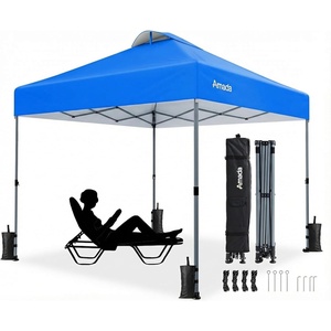 image:imageAmada 13x13 Pop Up Outdoor Gazebos on Clearance for Backyard amp Patio Furniture with Wheeled STONGo Cover Bag Carpa Pop Up Tent with Shelter Mosquito for Patio Lawn Garden1313ft GreenBlue