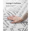 image:imageAMADA HOMEFURNISHING 8x10 Washable Area Rugs Boho Geometric LowPile with NonSlip Backing Stain Resistance amp Durable Edge Binding Soft Indoor Carpet for Living Room Bedroom Dining Room BeigeLight Grey