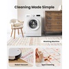 image:imageAMADA HOMEFURNISHING 8x10 Washable Area Rugs Boho Geometric LowPile with NonSlip Backing Stain Resistance amp Durable Edge Binding Soft Indoor Carpet for Living Room Bedroom Dining Room BeigeMulti Color