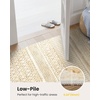 image:imageAMADA HOMEFURNISHING 8x10 Washable Area Rugs Boho Geometric LowPile with NonSlip Backing Stain Resistance amp Durable Edge Binding Soft Indoor Carpet for Living Room Bedroom Dining Room BeigeBeige