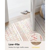 image:imageAMADA HOMEFURNISHING 8x10 Washable Area Rugs Boho Geometric LowPile with NonSlip Backing Stain Resistance amp Durable Edge Binding Soft Indoor Carpet for Living Room Bedroom Dining Room BeigeMulti Color